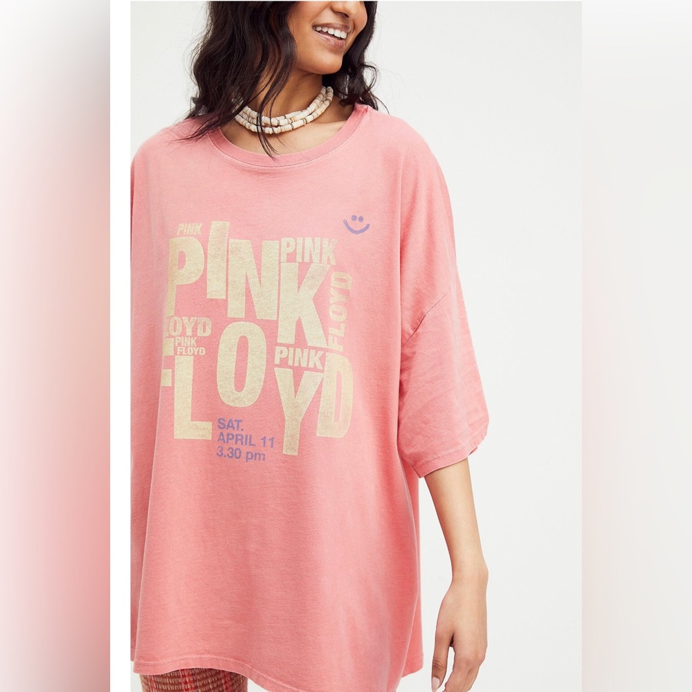 Free People Daydreamer Pink Floyd 1970 tee (O/S)